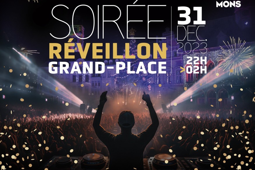 Le Grand Réveillon Sous les Étoiles à Grand-Place de Mons : Une Célébration Inoubliable pour le Passage en 2024 !